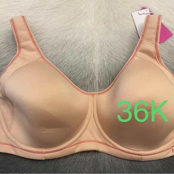 ❤️ QUICK SALE 36K Freya Active Sonic UW Molded Hi Impact Sports Bra Size Pinky - Picture 1 of 4